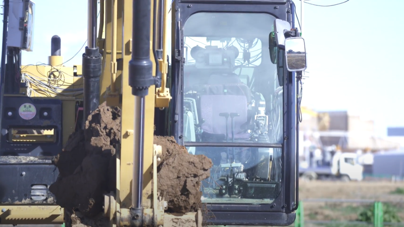 【DeepX】AIを用いた重機自動化！～油圧ショベル編～